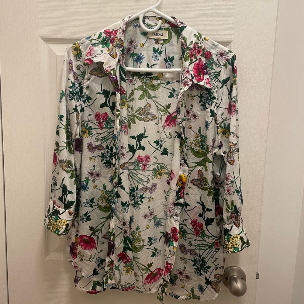 l'agence floral blouse